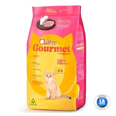 Ração Quatree Gourmet Gatos Filhotes 1kg