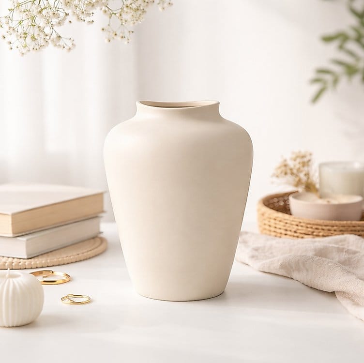 Vaso Cerâmica Deforme Orgânico