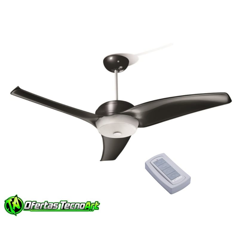Ventilador de Teto Latina VT673 Controle Remoto Preto 127V