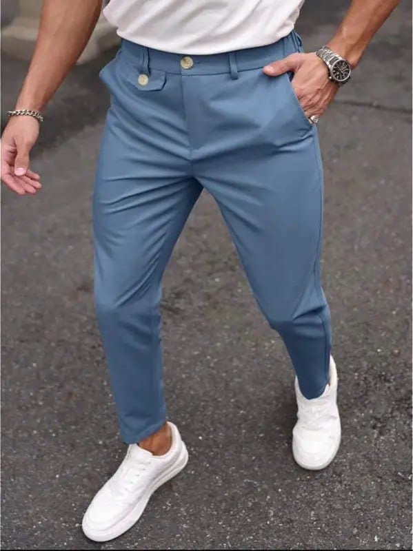 Calça Masculina Alfaiataria Italiana Social