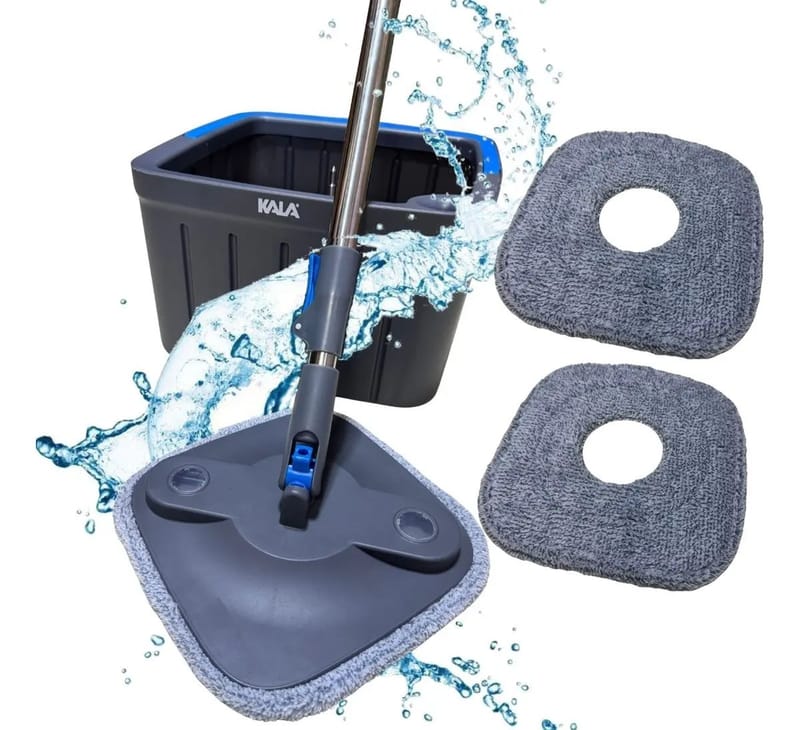 Mop Giratório Separa Água Limpa e Suja 360°