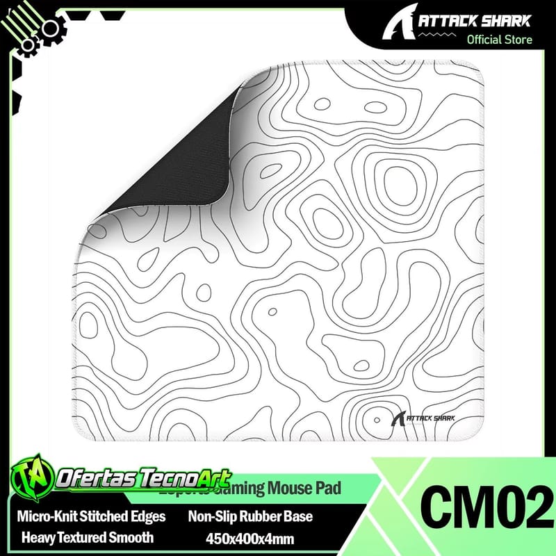 Mousepad Attack Shark CM02 450x400x4mm