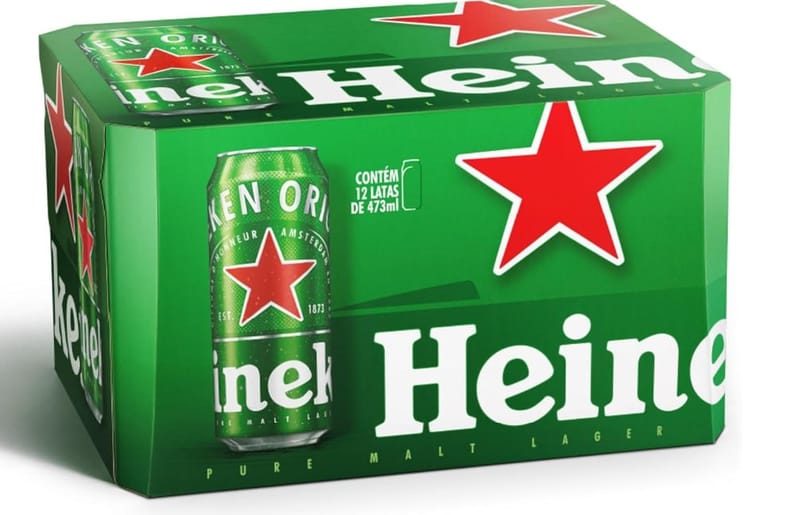 Cerveja Heineken Lata 473ml Pack 12 Unidades