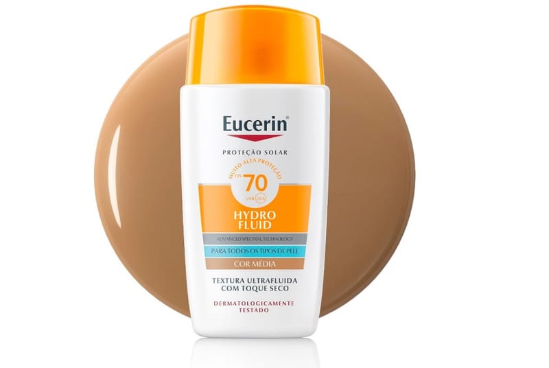 Protetor Solar Facial Eucerin Hydro Fluid FPS70 50ml