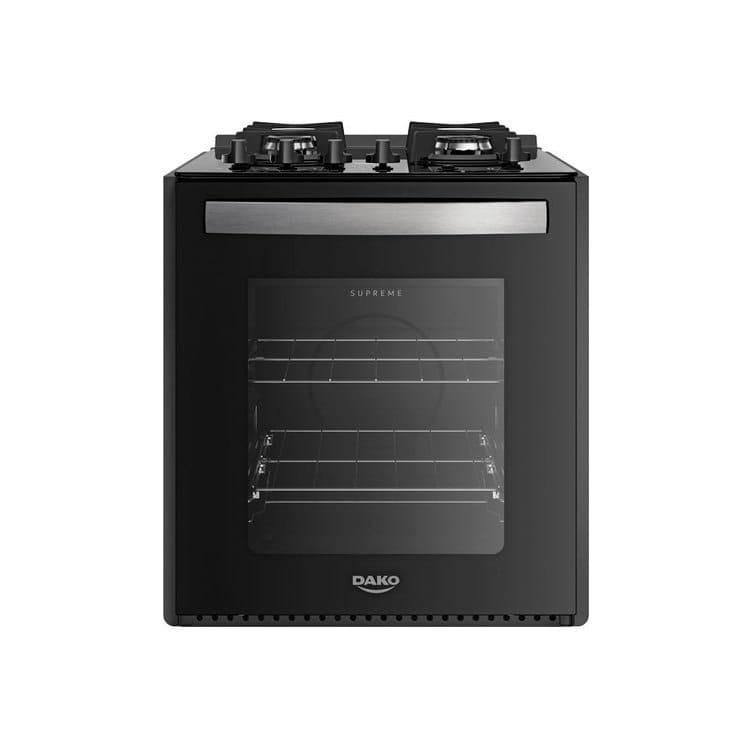 Fogão 4 Bocas de Embutir Dako Supreme Mesa de Vidro Bivolt