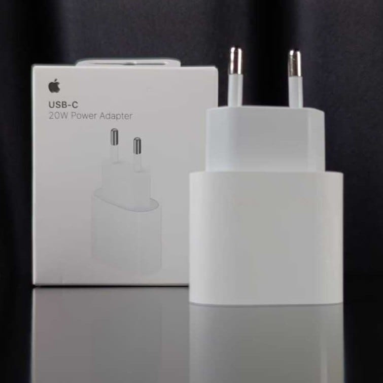 Fonte Turbo USB-C 20W Original Apple para iPhone iPad