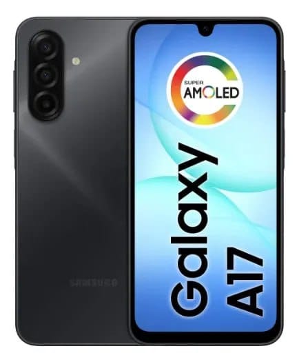 Samsung Galaxy A17 128GB 4GB RAM Câmera 50MP Preto
