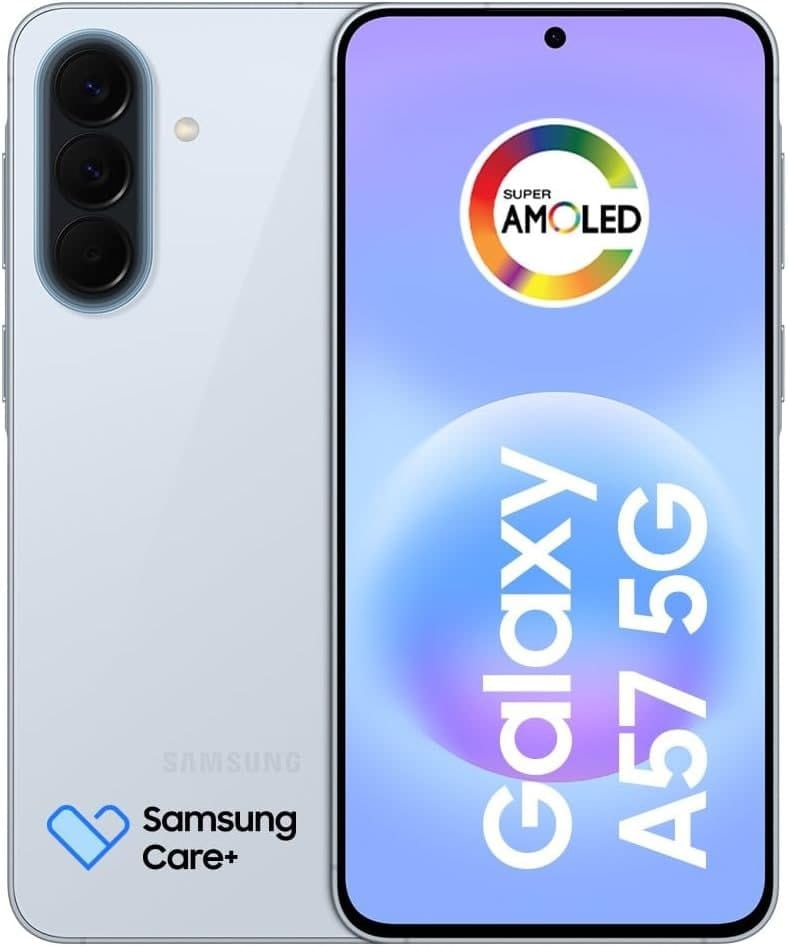 Celular Samsung Galaxy A57 5G 128GB 8GB RAM Azul Claro