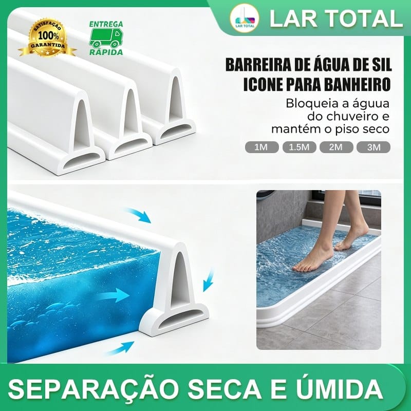 Vedante de Silicone Impermeável para Banheiro