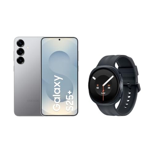 Samsung Combo Galaxy S25+ 512GB Prata + Galaxy Watch9 BT 44mm Grafite