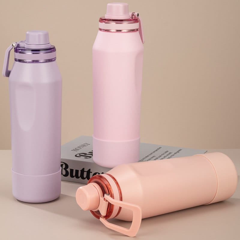 Garrafa Térmica Inox 950ml e 650ml Parede Dupla