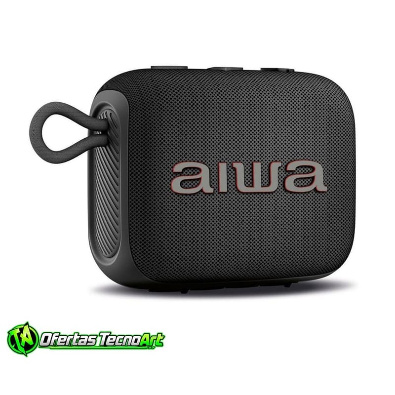 Caixa de Som AIWA AWS-SP-07-B Bluetooth 7W RMS IPX5