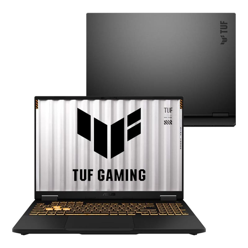 Notebook ASUS TUF Gaming F16 RV298 Intel i5 14a, NVIDIA RTX 5060, 16GB, 512GB SSD, KeepOS, 16" LED FHD nível IPS 165 Hz