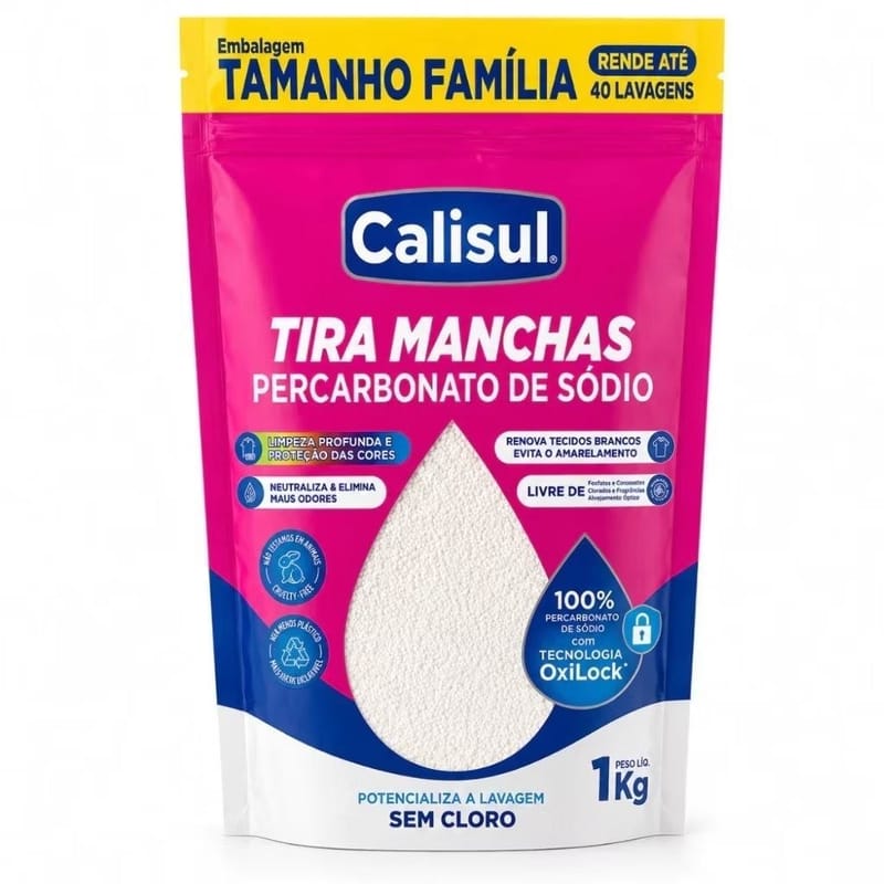 Percarbonato 100% Puro Tira Manchas