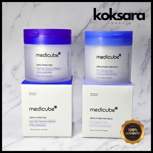 MEDICUBE zero pore pad 2.0 + mild 3 tipos