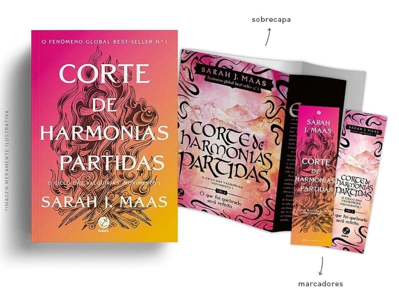 Corte de harmonias partidas + Brindes