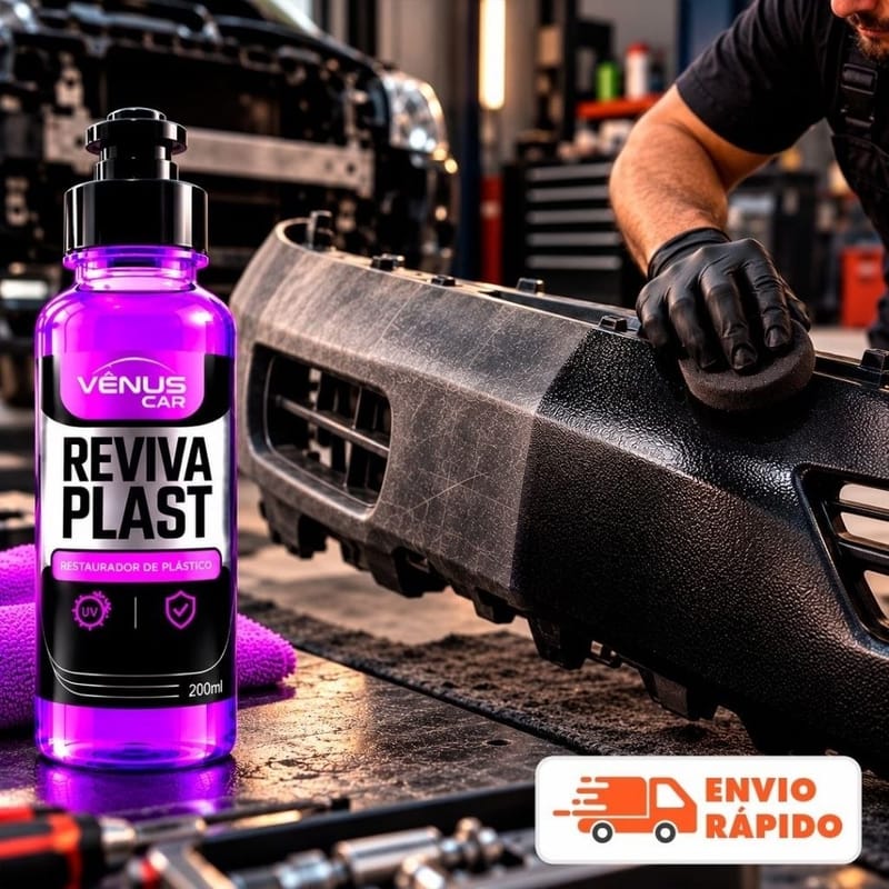 Revitalizador de Plásticos Reviva Plast Vênus Car 200ml