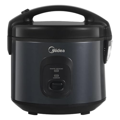 Panela de Arroz Elétrica 3L Preta Midea
