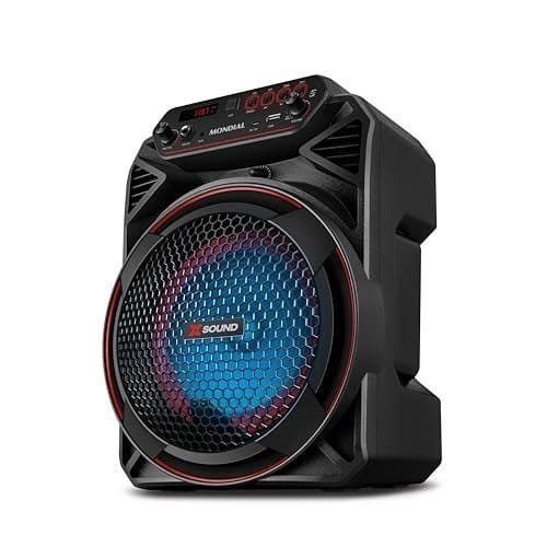 Caixa Amplificada Xsound Mondial Preto 220W RMS Bivolt CM-220-N